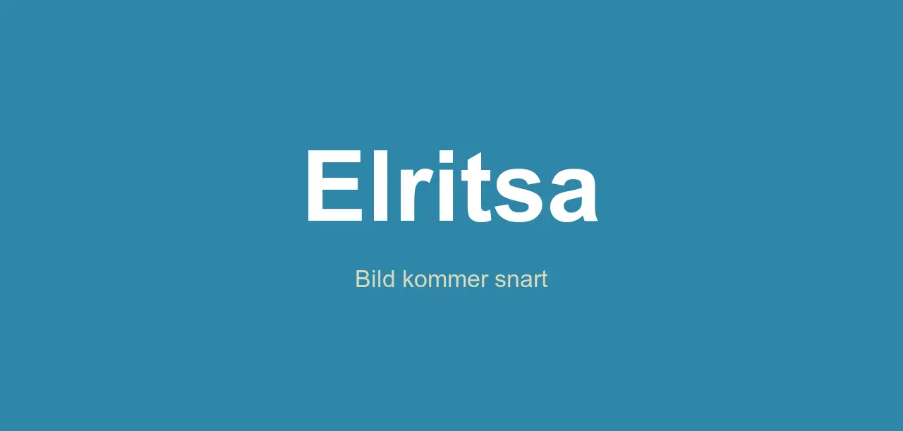 en elritsa i svenskt vatten