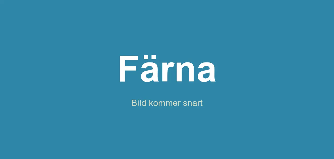 en färna i svenskt vatten
