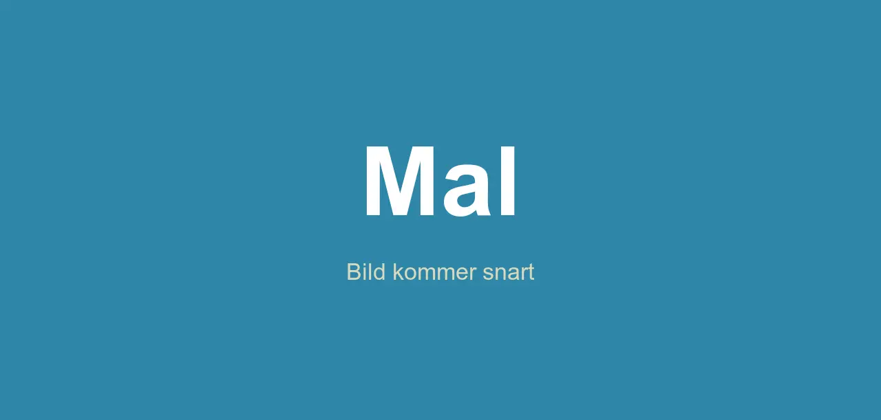 en mal i svenskt vatten