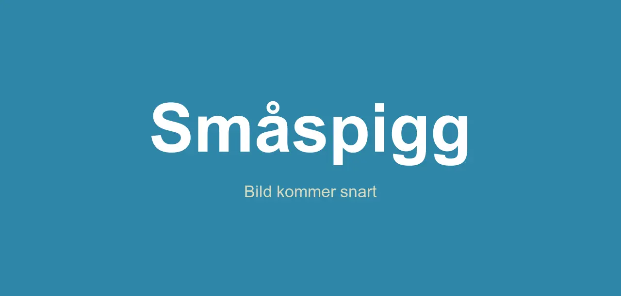 en småspigg i svenskt vatten
